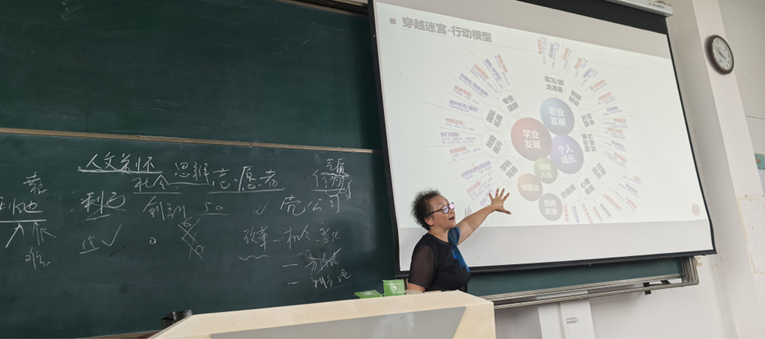 学院举办专业核心素养养成专题系列讲座